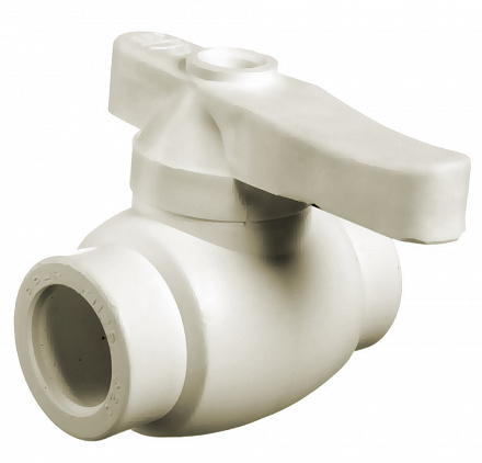 кран шаровой PPRC 25мм КРОСС (полный проход)