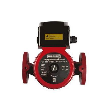 Насос циркул UPF 40-120 250 PN10 230В Unipump 16515