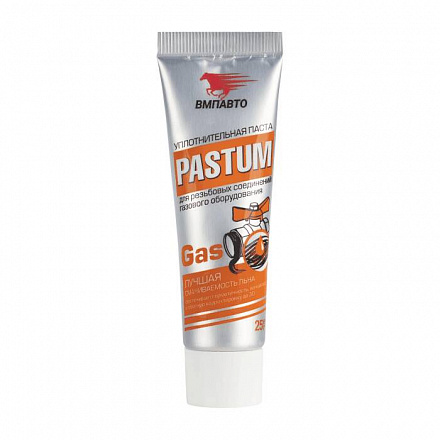 Паста для пропитки льна 25гр тюбик газ PASTUM gas 8201