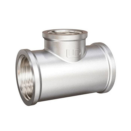 Тройник лат перех Ду20х15х20 ВР никель LD.67.523.20x15x20