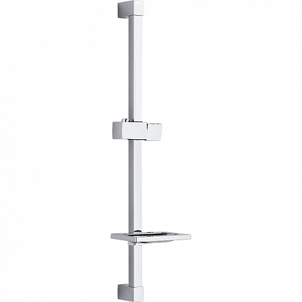 стойка для душа MELODIA Moderno/Модерн d20, L640 c мыльницей MKP25002C