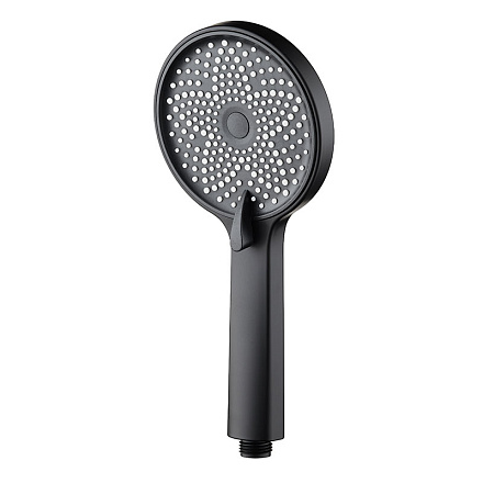 лейка MELODIA LUXE 3 функции, d120мм, чёрная MKP26313BL_bk