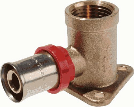 пресс уголок 16*1/2" с внутр.резьбой с креплением красн.кольцо TRm 02527