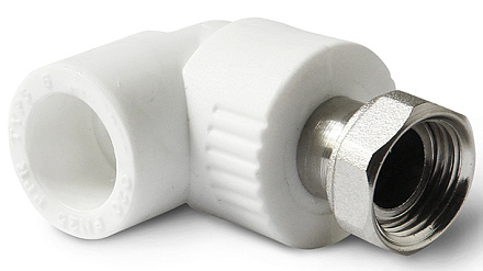 уголок PPRC с накидной гайкой 20*1/2" КРОСС