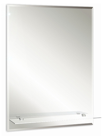 зеркало №13 "прямоуг."  560x400 с полочкой 380х100