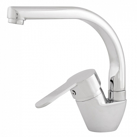 смеситель кухня MELODIA Rumba картридж д.35мм утка MDV35312 без гибкой подводки