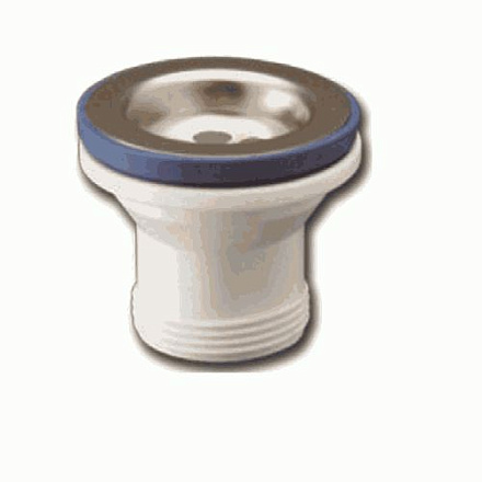выпуск 1.1/2" Элит для мойки с нерж.решеткой 70мм арт.641 VIR