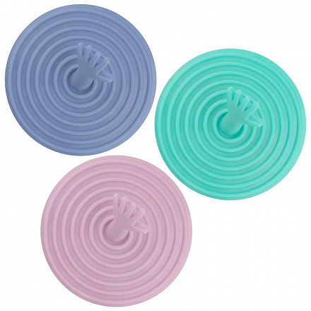 пробка д/ванны "Пастель", 3 цвета, б/выбора цвета 34.11