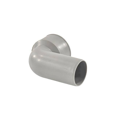 Отвод PP-H сифонн сер б/н Дн50/40х90гр б/к HTSW Ostendorf 112940