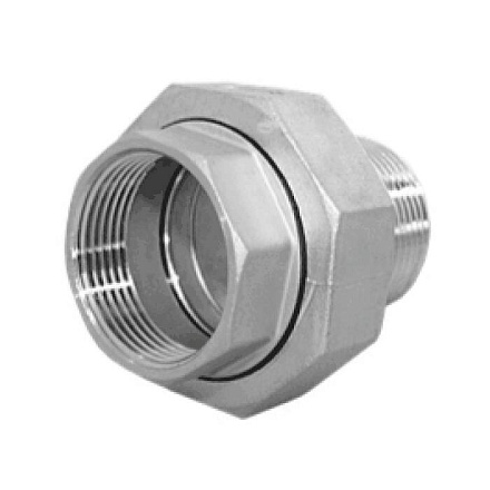 Соединитель американка нерж Ду32 (1 1/4") ВР/НР Benarmo