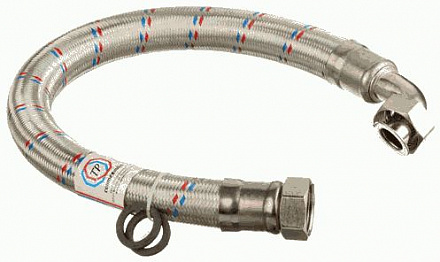 подводка для воды гибкая Гигант нерж. 80см в/в 3/4" TР УГЛОВАЯ