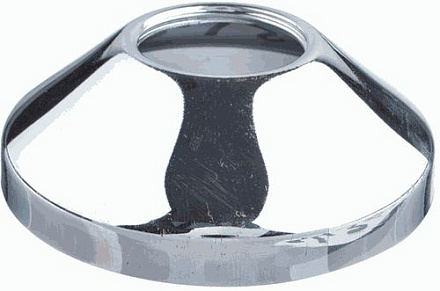 отражатель 25мм (3/4") LUX с резьбой, нерж. хром h=23мм MELODIA MKP20800WP