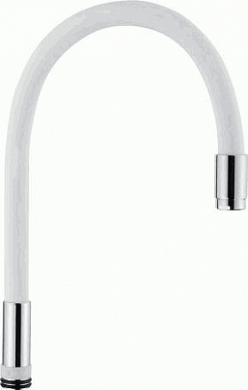 излив LEDEME гибкий , белый , L7504-3