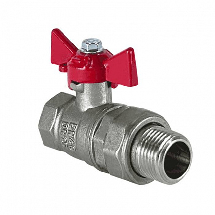 Кран шар лат 11Б27фт1М нк Ду32 Ру40 м/амер баб VALFEX VF.227.NB1.114.N/P59