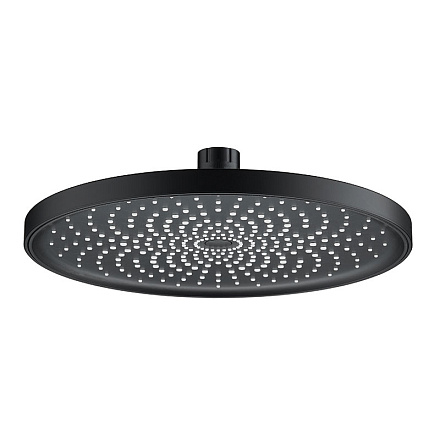 лейка верхнего душа MELODIA d220мм, черная MKP27007C_bk