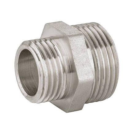 Ниппель лат перех Ду50х40 НР никель LD.67.503.50х40