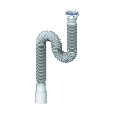 Гофра с гайкой 1 1/4"х32х32/40 L=380-1500мм Unicorn MD155