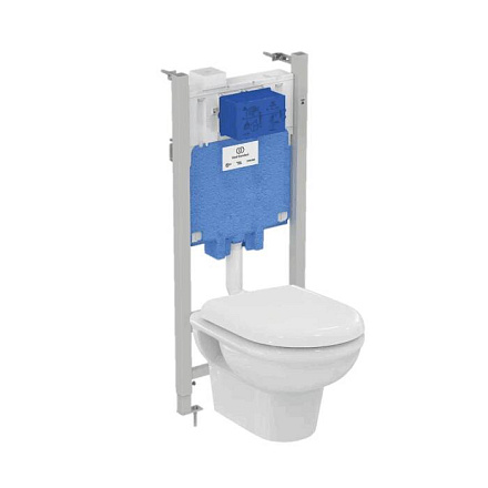 Система инсталл I.life A б/о унитаз+б/кн сид дюр микр Ideal Standard RI471602