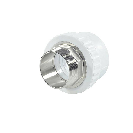 Муфта PP-R бел комб Дн40х1 1/4" НР п/ключ VALFEX 10135040