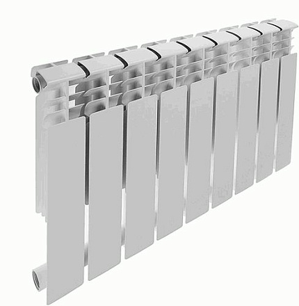 радиатор алюминиевый 500/80 Delta Plus  9 секц. Ogint