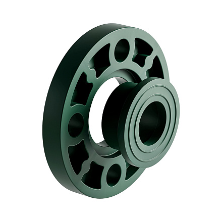 Фланец + Бурт под фланец SLT BLOCKFIRE PP-R 75 (3/18)