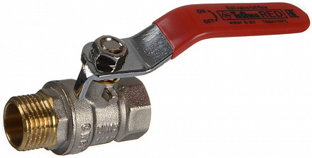 кран шаровой TeRma RED 1/2" в/н ручка 31002