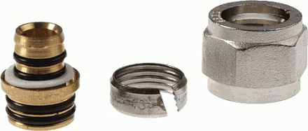 соединитель конус 1/2"*16  для коллекторов TeRma 01499