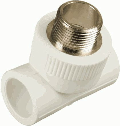 тройник PPRC комбинированный 32*3/4"нар.*32 КРОСС