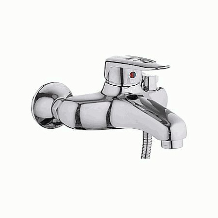 смеситель ванна LEDEME картридж д.40мм короткий излив L3207