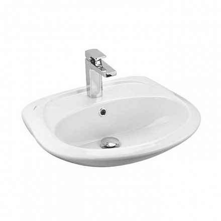 Умывальник Бриз 55 2/вел 1/отв в/к Santek 1.WH11.0.460