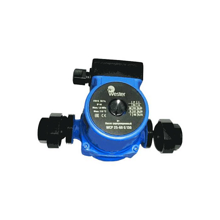 Насос циркул WCP 25-60G PN10 230В в/к Wester 0-18-0030