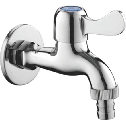 кран водоразборный LEDEME со штуцером, хром L4695-1