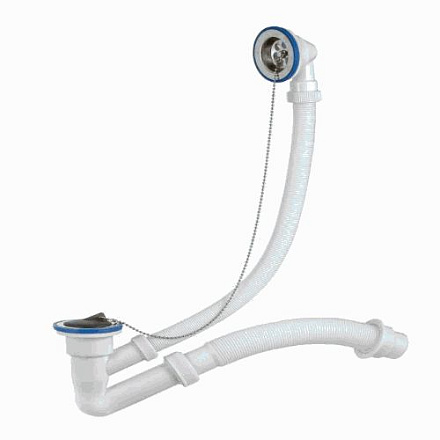 обвязка VIR д/ванны 1.1/2" Элит с нерж.чашками и гофрой 40/50 арт.652