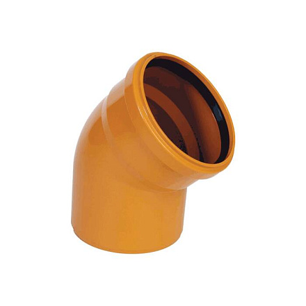 Отвод PP-B кор б/н Дн110х15гр в/к РосТурПласт 36657