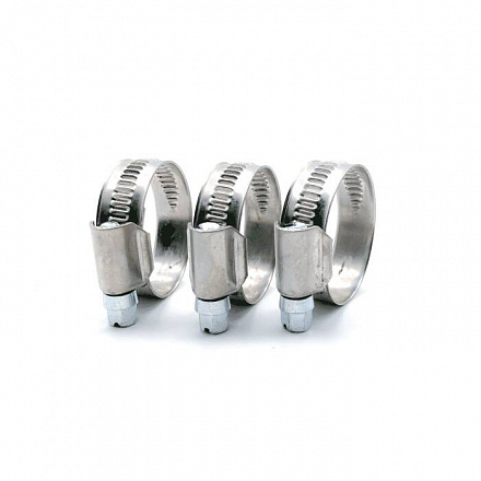 Хомут червячный сталь нерж W2 Дн 40-60