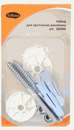 набор для крепления раковины "Тюльпан" TeRma 06990 в блистере