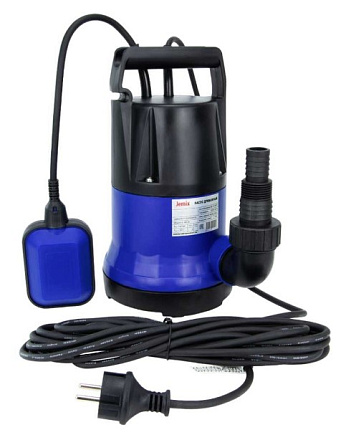 насос дренажный JEMIX ДН-233-9, 5 (Корпус Пластик, 1100Вт, макс.подъем 9, 5м, макс.произв. 14 куб.м/ча