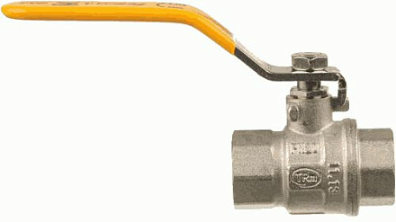 кран шаров. TeRma-R газ. 3/4"в/в ручка 30565