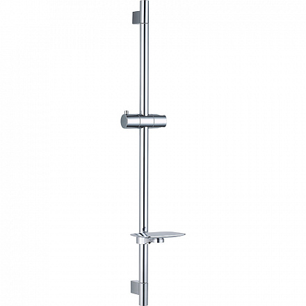 стойка для душа MELODIA Elegant/Элегия d25, L700 c мыльницей MKP25000C