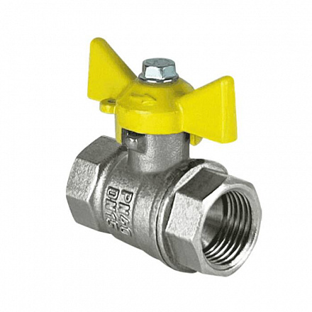 Кран шар лат газ 11Б27фтМ нк Ду32 Ру40 м/м баб VALFEX VF.277.NB3.114.N/P59