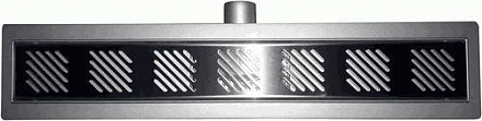 водоотводящий желоб из нерж. стали TeRma Flow-L 70*500мм, решетка 012, FL.500.012