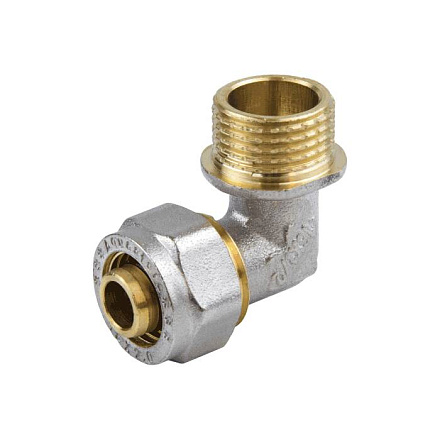 Угольник МП обж лат Дн26х3/4"х90гр НР Aquasfera 7006-05