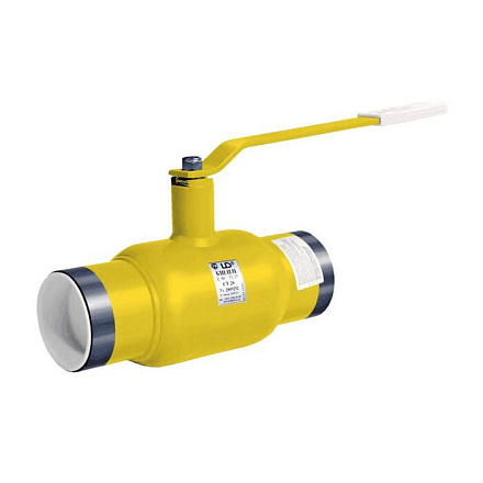 Кран шар ст газ КШ.Ц.П Ду25 Ру40 п/привар LD GAS.025.040.Н/П.02