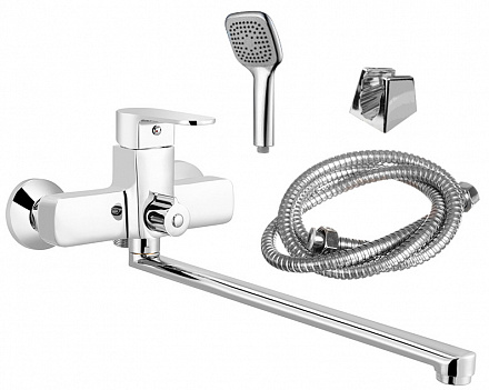 смеситель ванна MELODIA Rock/Рок картридж 35мм длинный излив 300мм MDV35241