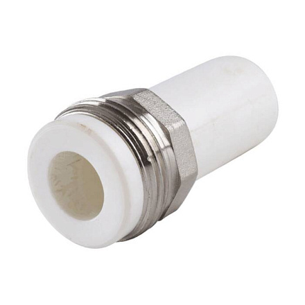 Штуцер PP-R бел комб Дн32х1 1/4" НР VALFEX 11137032