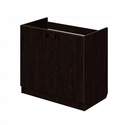 тумба под мойку 60х80 венге две двери