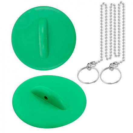 пробка д/ванны с цепочкой "Колор", 3 цвета, б/выбора цвета 34.4