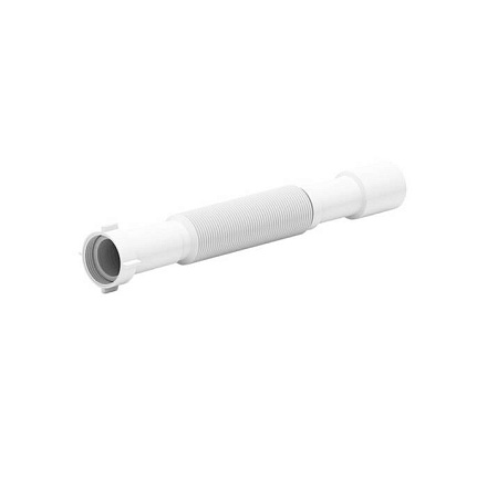 Гофра с гайкой 1 1/4"x40/50 L=366-776мм АНИ Пласт K206
