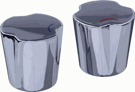 маховик Коста мет. 7*7 квадрат длинный  (пара) 20293