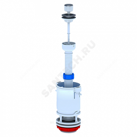 WC7040 Сливной механизм АНИ (шток ручка белая)